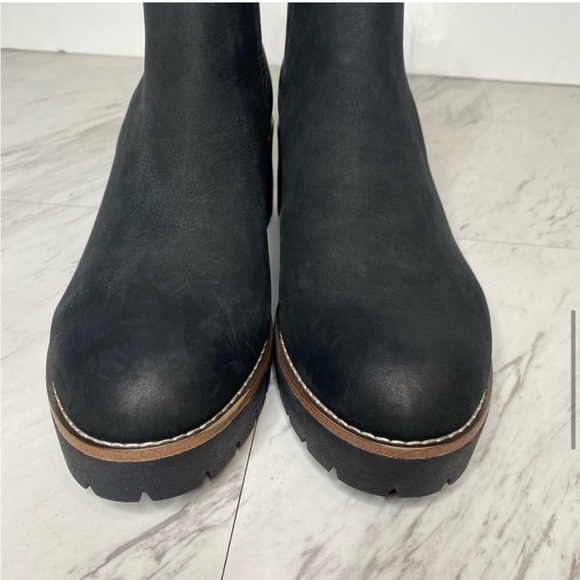 Blondo Dahlia Black Nubuck Buckle Boot 9M - Picture 7 of 9